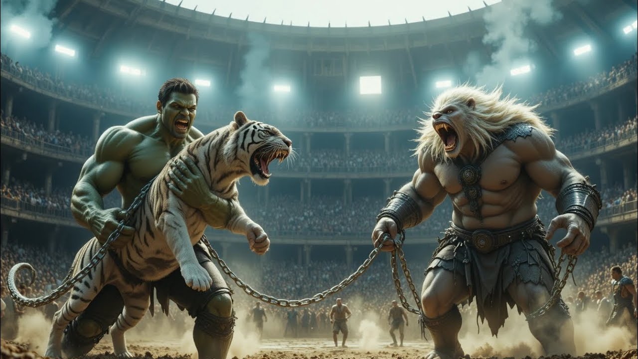 White Tiger vs White Lion | Arena Entry Before the WAR 🔥 | TITANX
