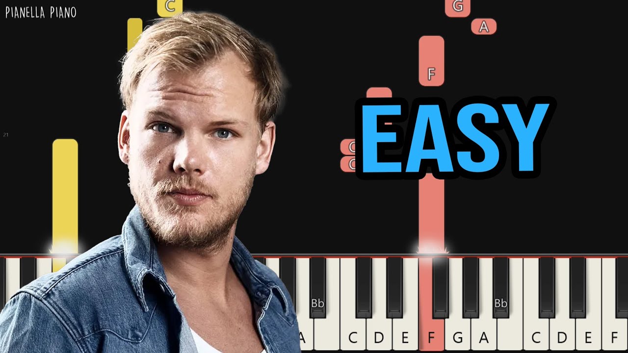 Avicii - For A Better Day | EASY Piano Tutorial by Pianella Piano