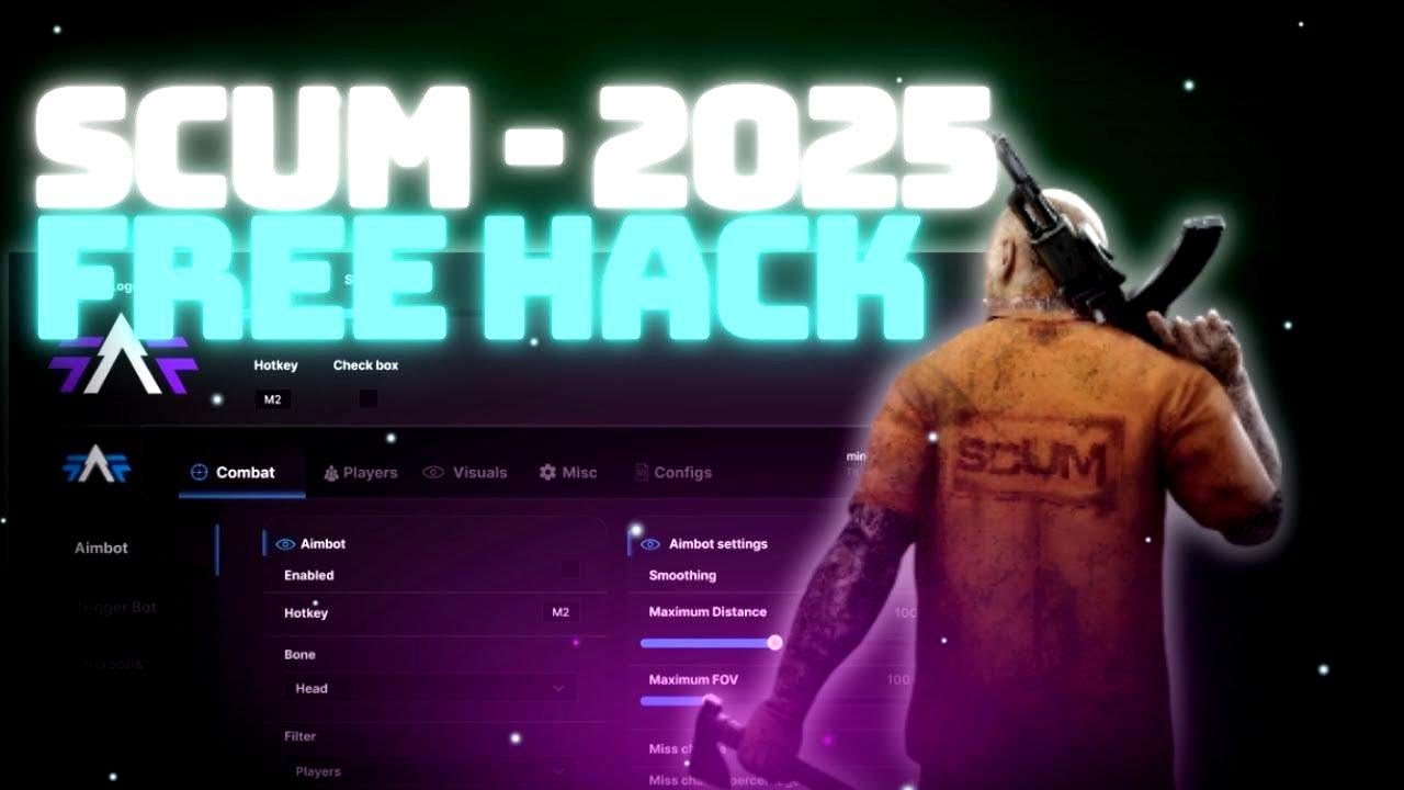 SCUM Hack Tool 2025 🚀 | Win Every Fight! God Mode, ESP, No Recoil