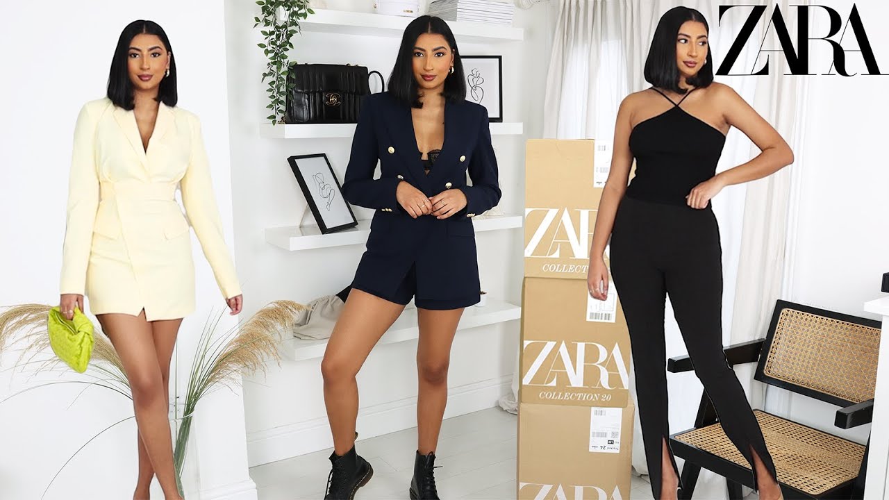 ZARA EARLY SPRING 2021 TRY-ON HAUL | *NEW IN* COLLECTION | NOORIE ANA