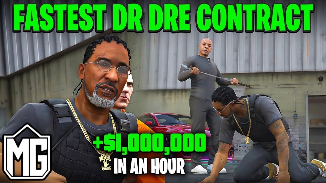 FASTEST Dr Dre Contract Guide - 5 Minute Solo Speedrun in GTA 5