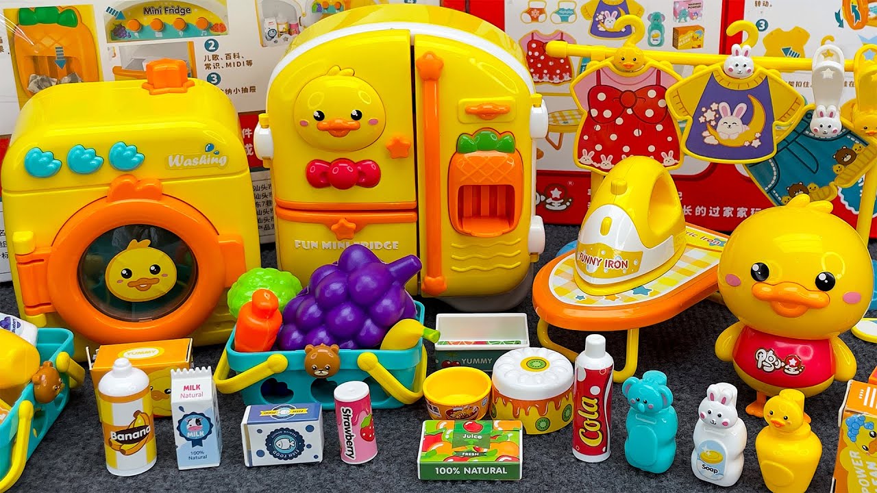 Satisfying with Unboxing Bunny House Toys Collection, Cute Doll Bathtub ASMR | Review Toys