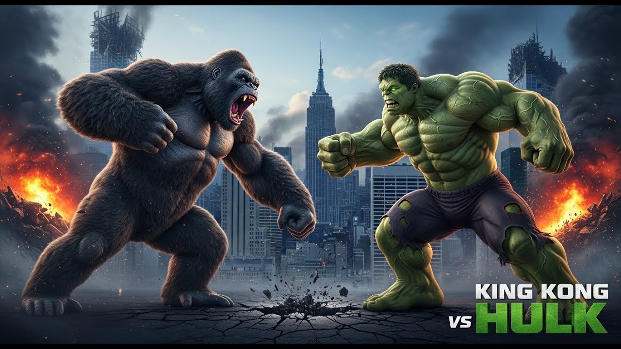 king kong vs hulk the battle of new york