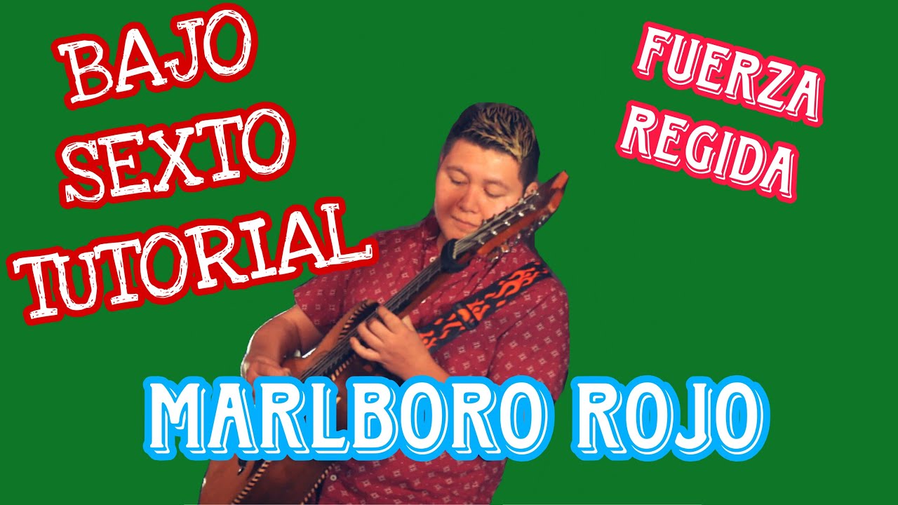Marlboro Rojo - Fuerza Regida (TABS Bajo Quinto Tutorial) 