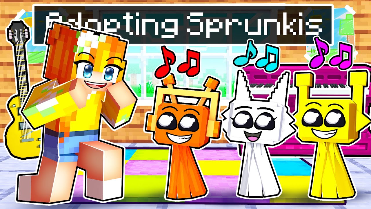 Усыновляем ребенка Спрункиса в Minecraft!