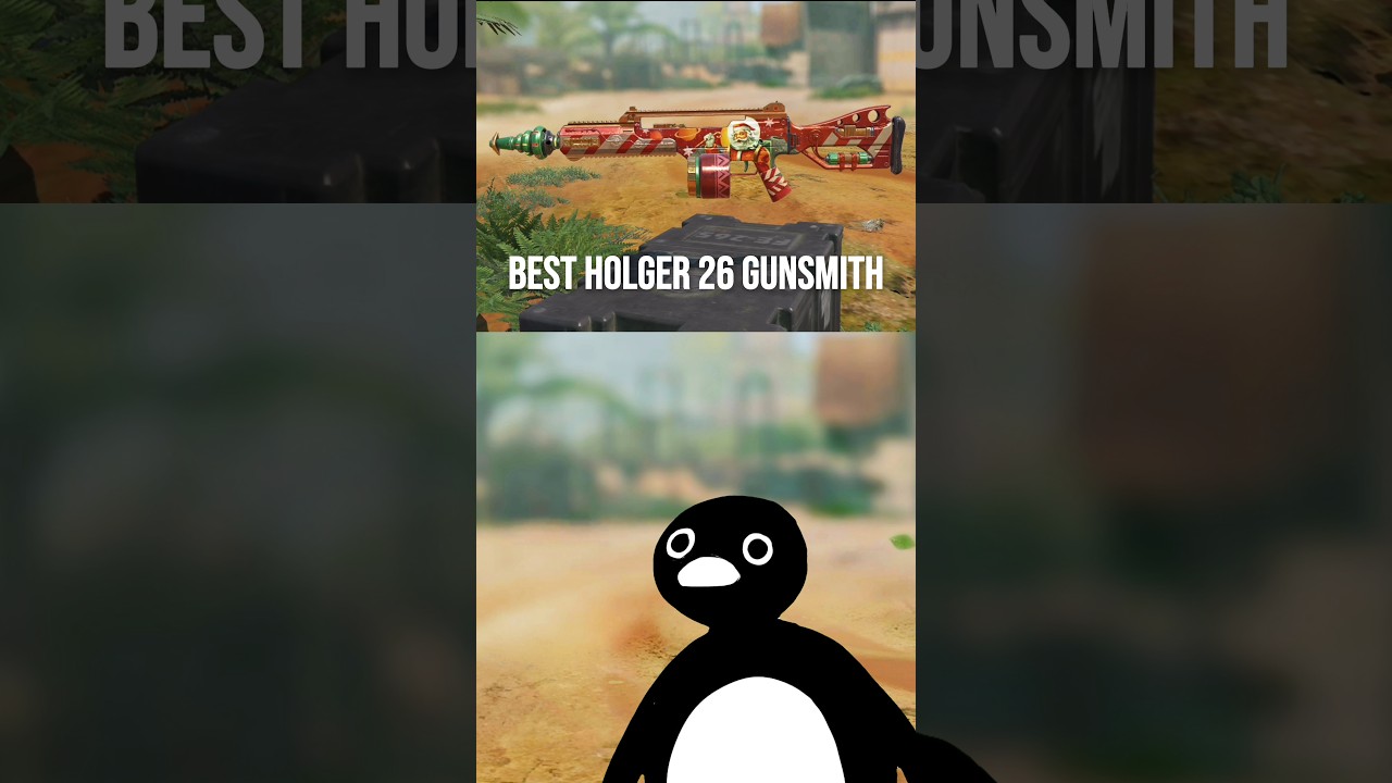 Best HOLGER 26 Gunsmith in Season 6 COD Mobile:No Recoil High Damage #shorts #codm #codmobile