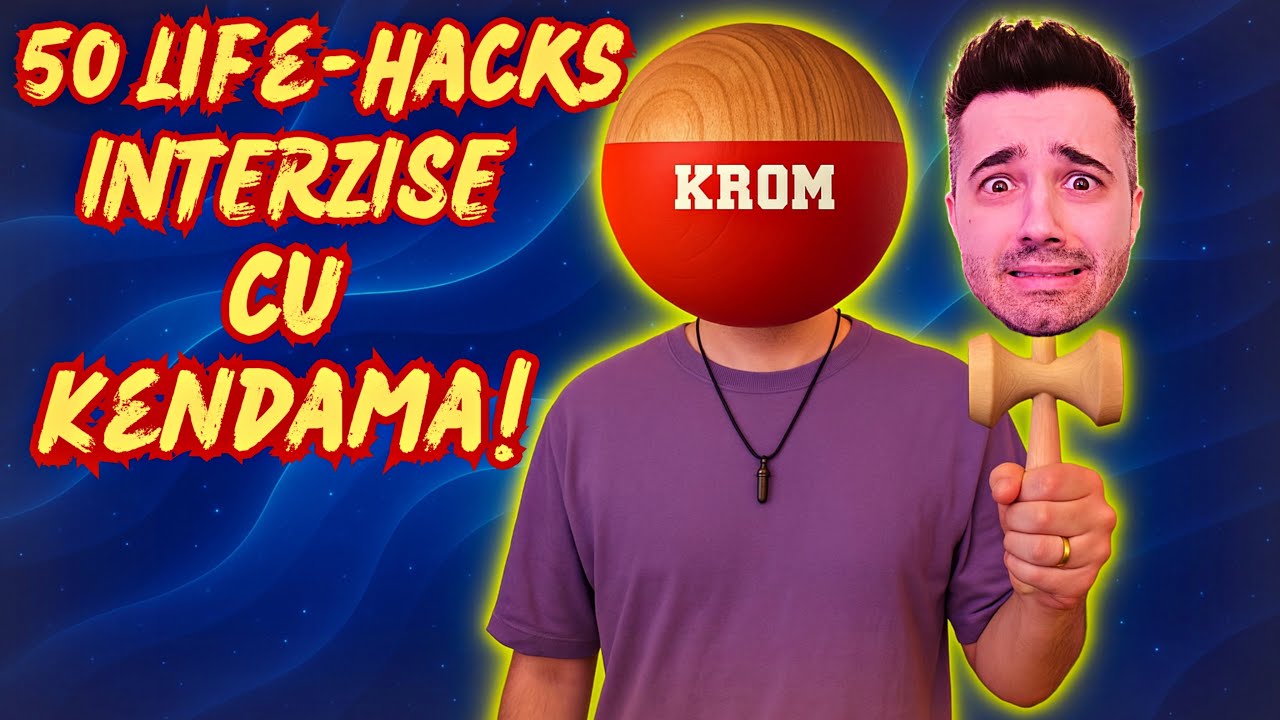 TESTEZ Life-Hacks INTERZISE cu Kendama! (nu &icirc;ncerca asta) ! PART. 2