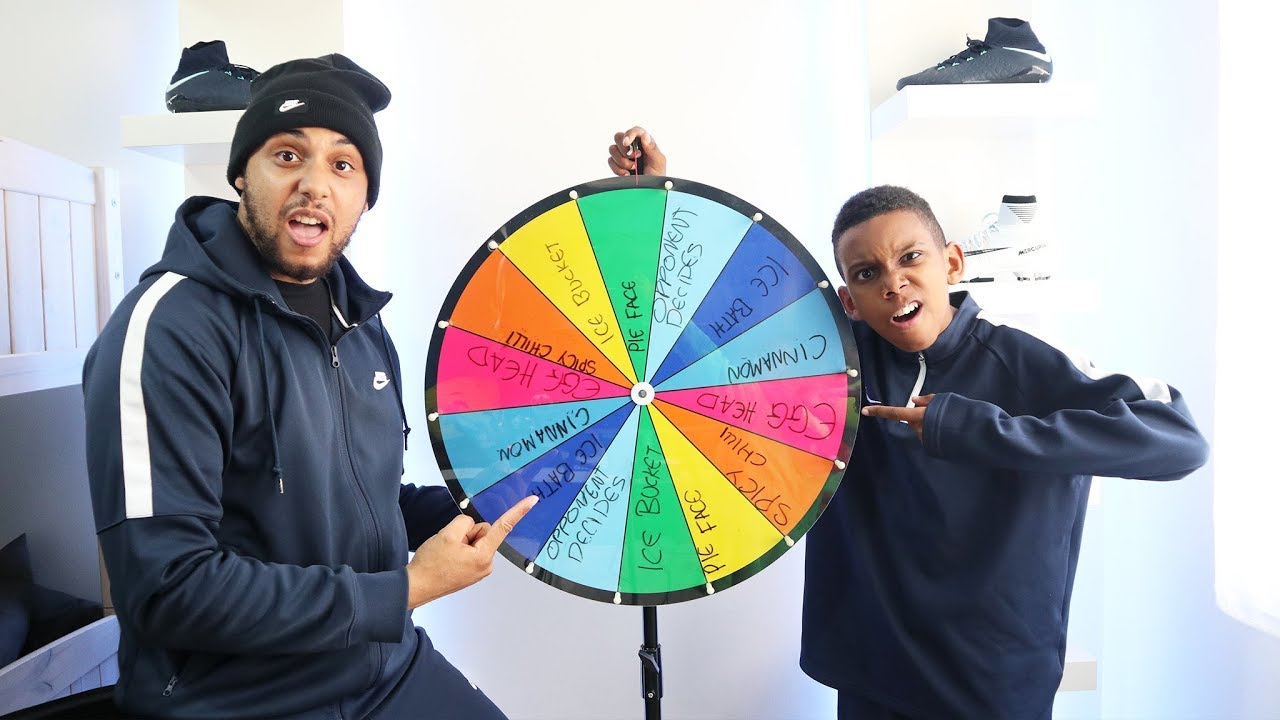 FORFEIT FOOTBALL CHALLENGE VS MY DAD | KAILEM