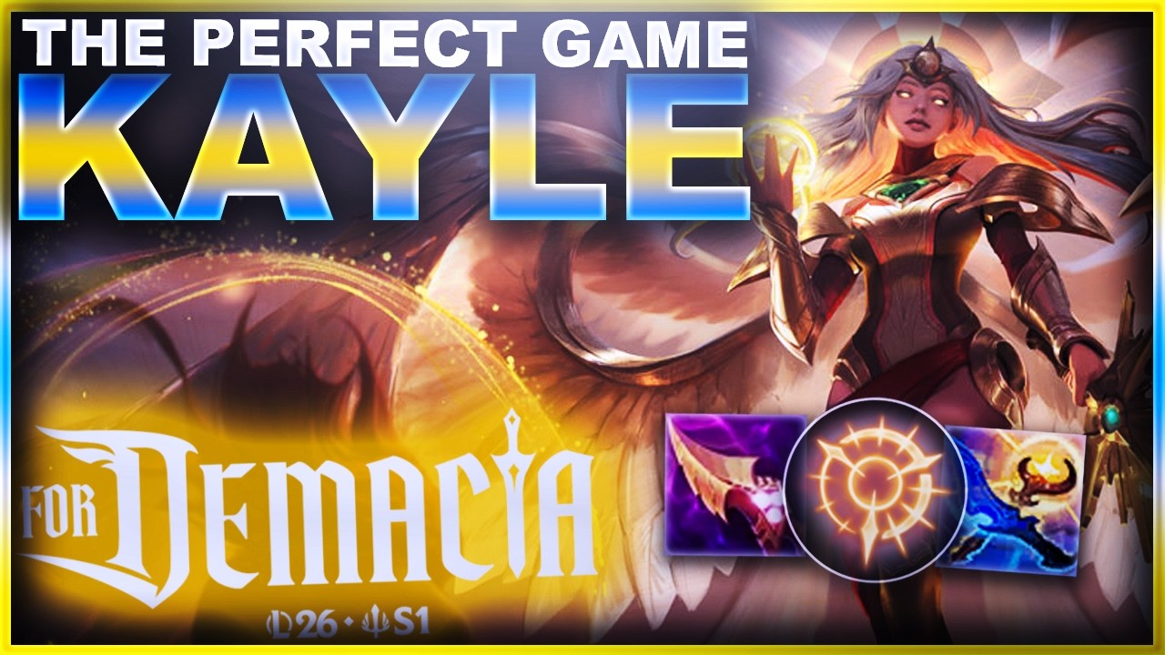 THE PERFECT GAME AND MADE MY OPPONENT USELESS ON KAYLE!