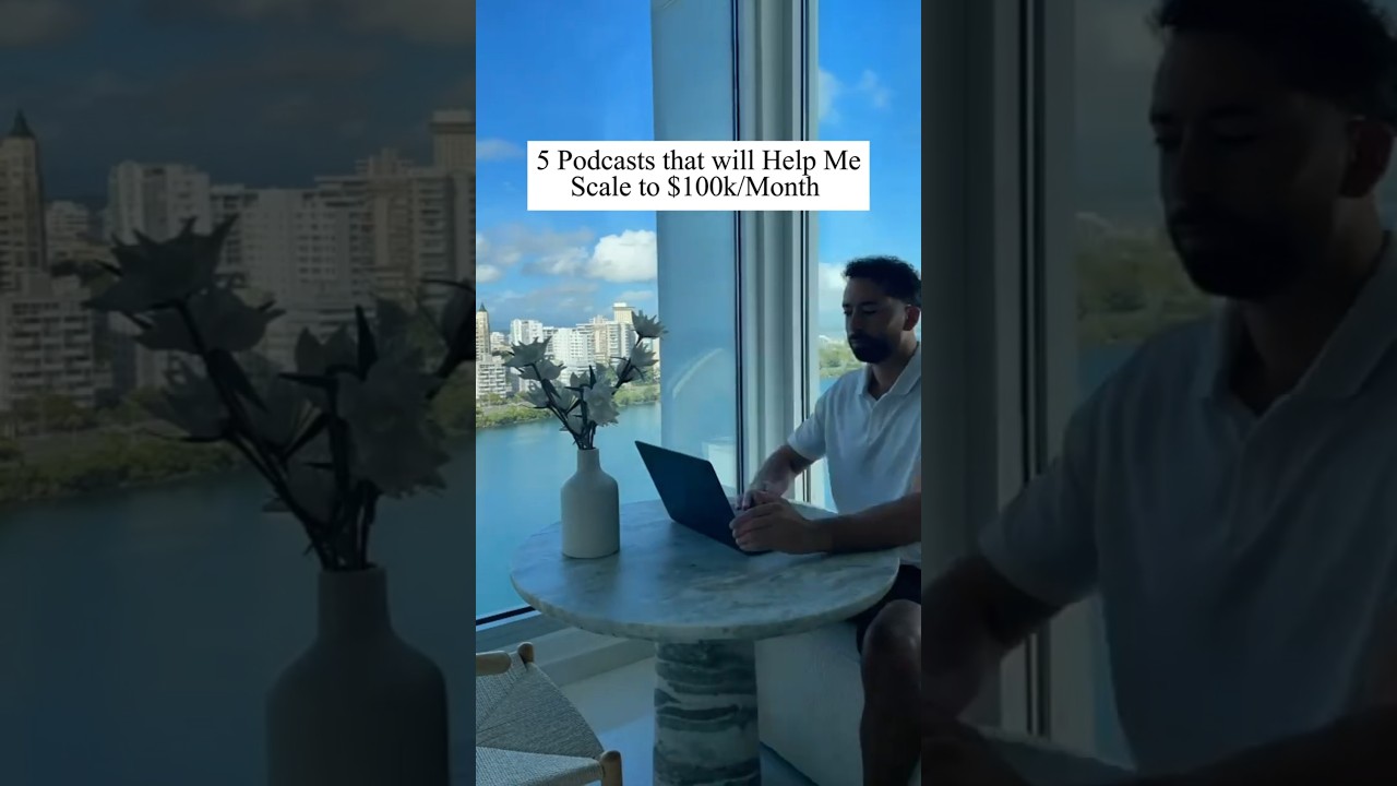 5 Podcasts that will Help me scale to $100K/Month | Jesse Ray #investing #entrepreneur #business