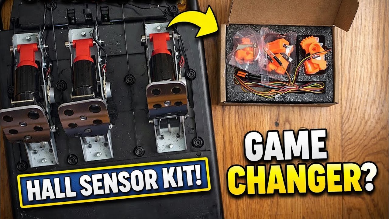 Logitech G920 Pedal UPGRADE!!  | Hall Sensor Mod = Game Changer?
