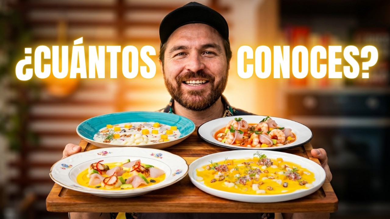 4 TIPOS DE TIRADITO Y 2 LECHES DE TIGRE PERFECTAS PARA EL VERANO | GIACOMO BOCCHIO
