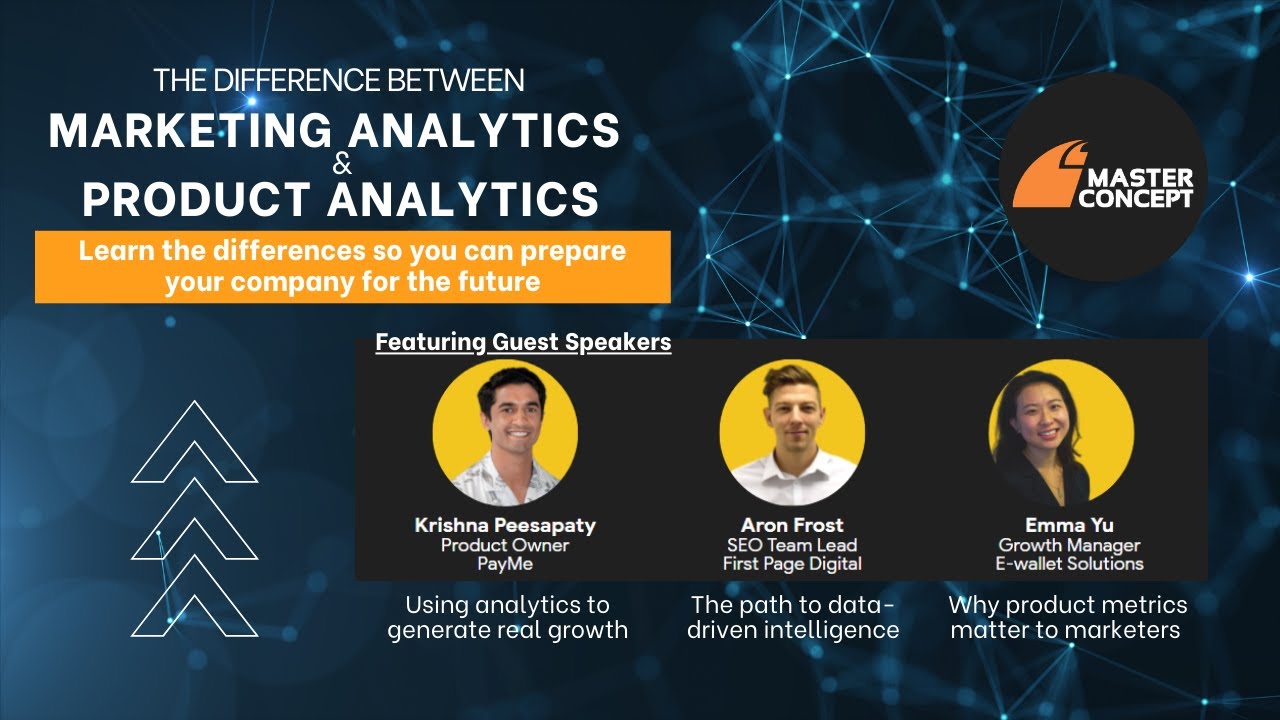 Product Analytics vs Marketing Analytics: Master Concept Webinar