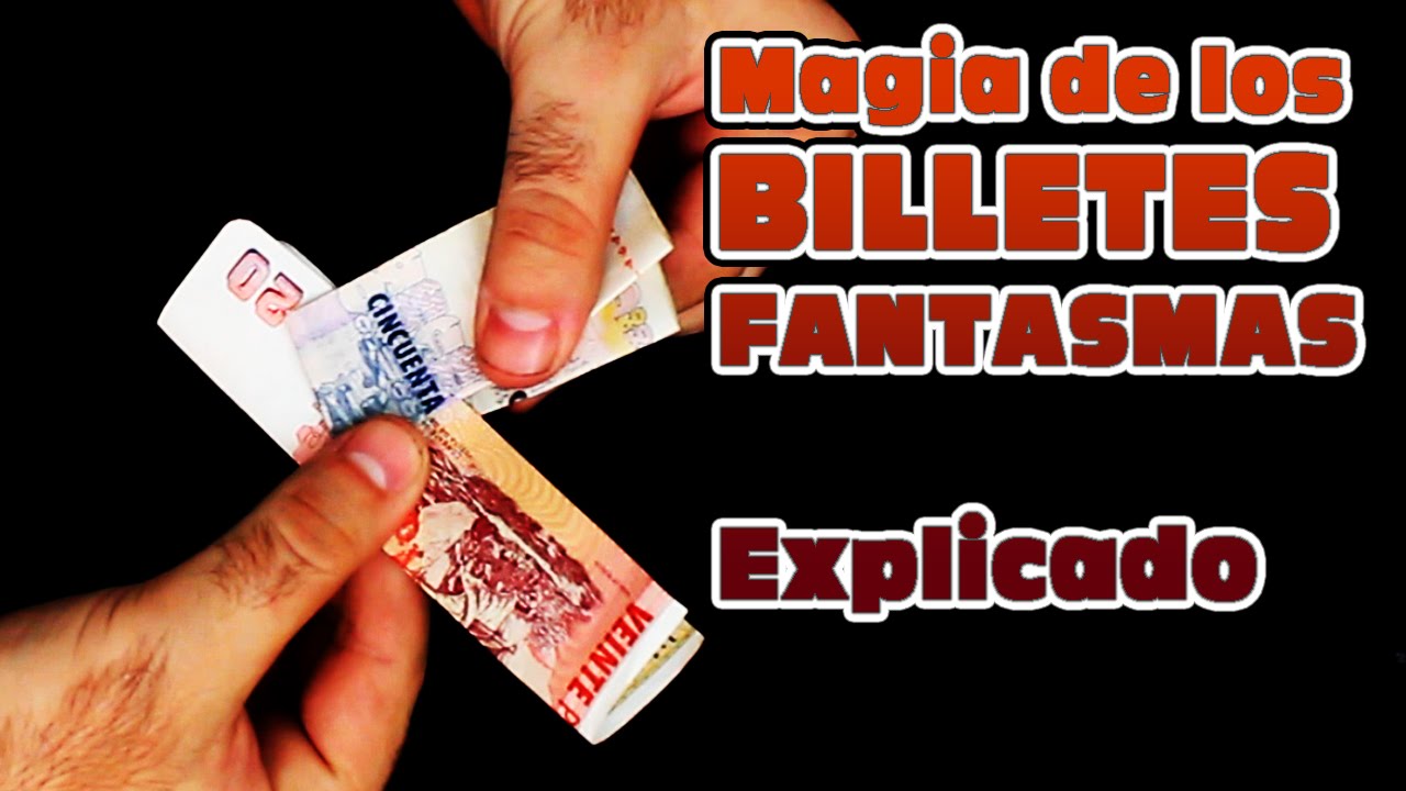 Magia de los billetes fantasmas │Magia fácil │Revelado