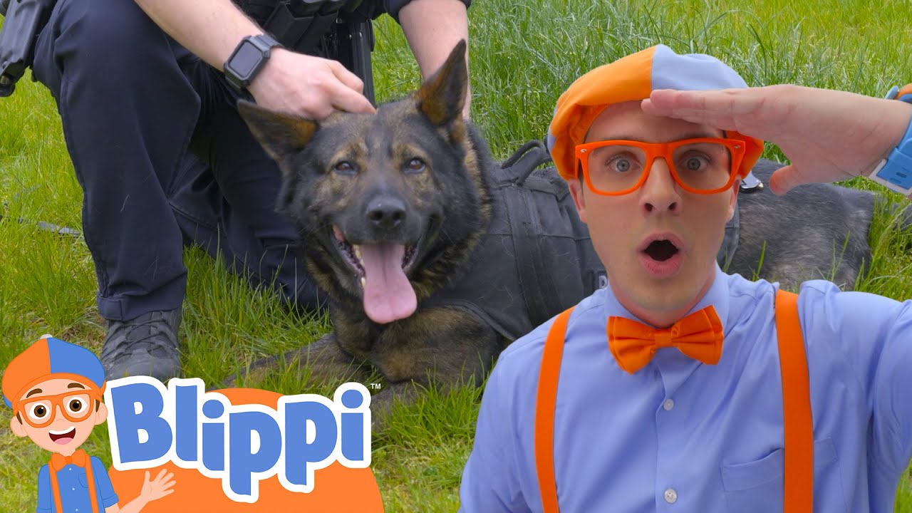 Blippi Meets The Police Heroes! 🚨 Blippi's Colorful Fun! | Blippi Adventures