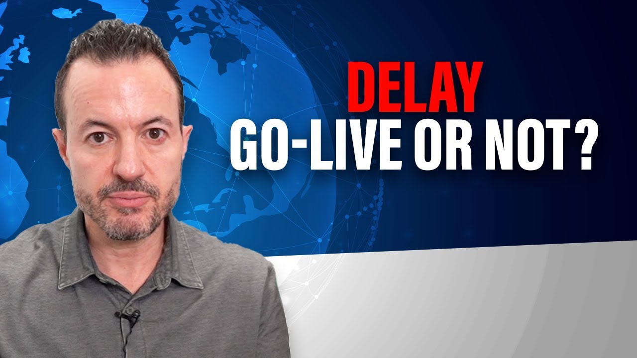 How to Decide When to Go-Live with New ERP Software [Making the Go/No-Go Decision]