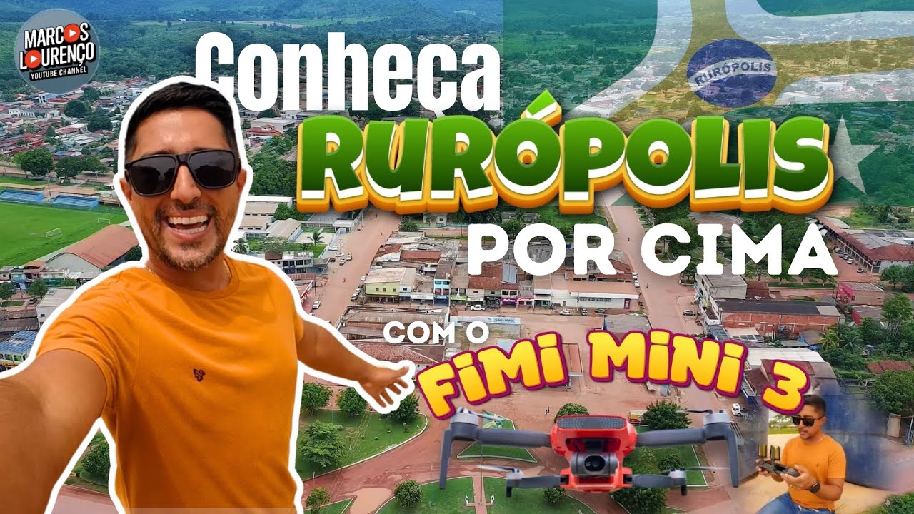 Sobrevoando Rurópolis | Um Tour Aéreo pela Cidade e sua Área Comercial