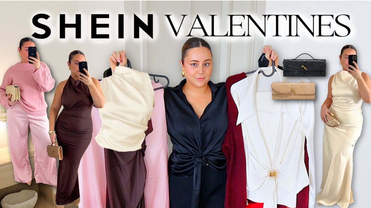 SHEIN VALENTINES DAY HAUL - Classy Valentines Outfits, Going Out Dresses & Date Night Outfits!