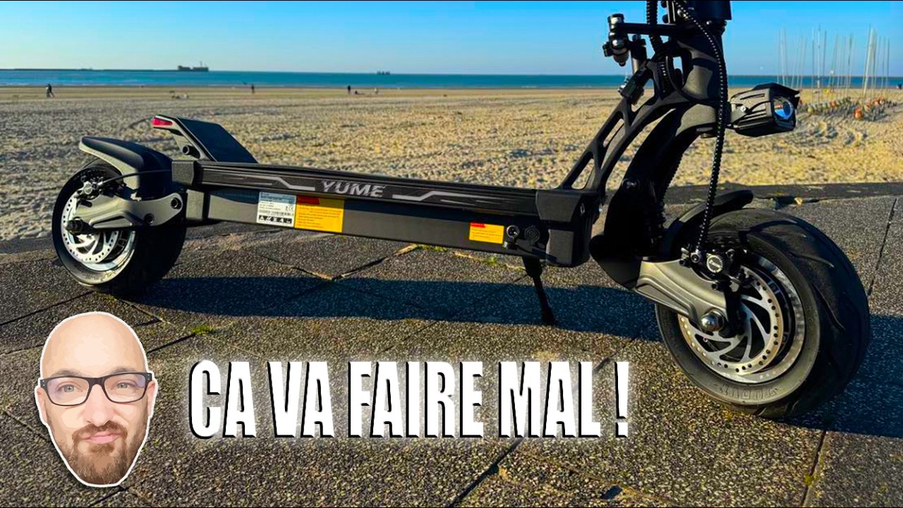 la meilleur trottinette électrique YUME ! dans un test complet  !