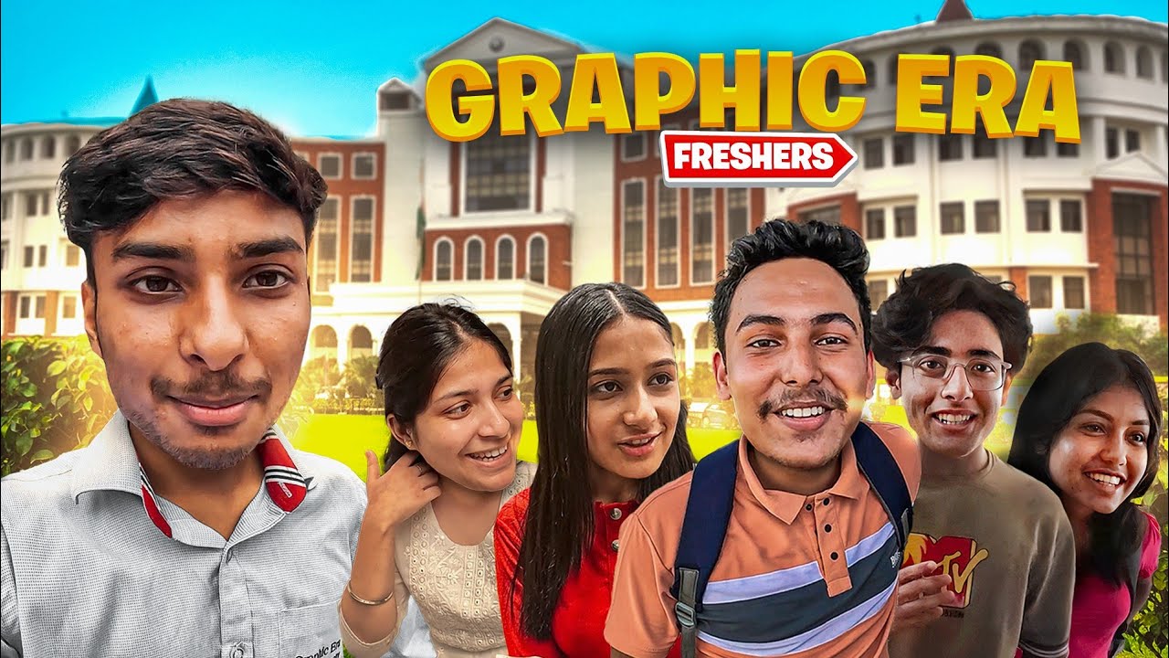 GRAPHIC ERA & Freshers ke Funny Experiences 😂