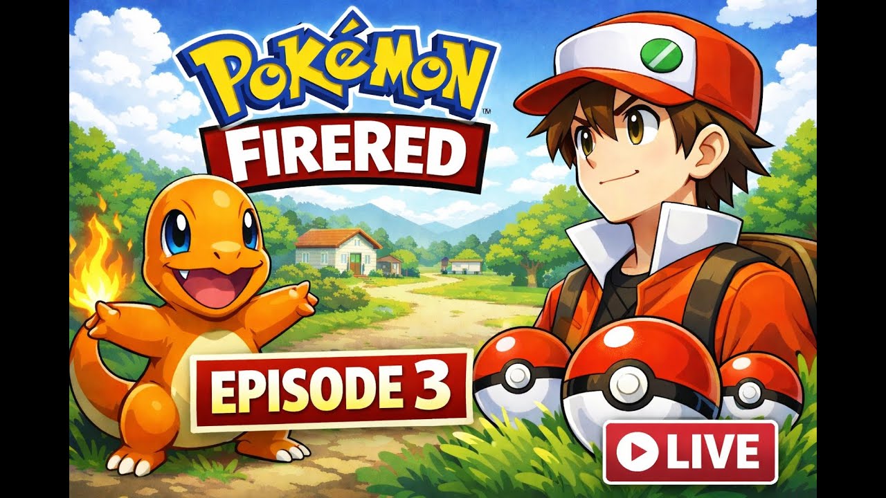 Pokemon Fire Red || Ep. 3