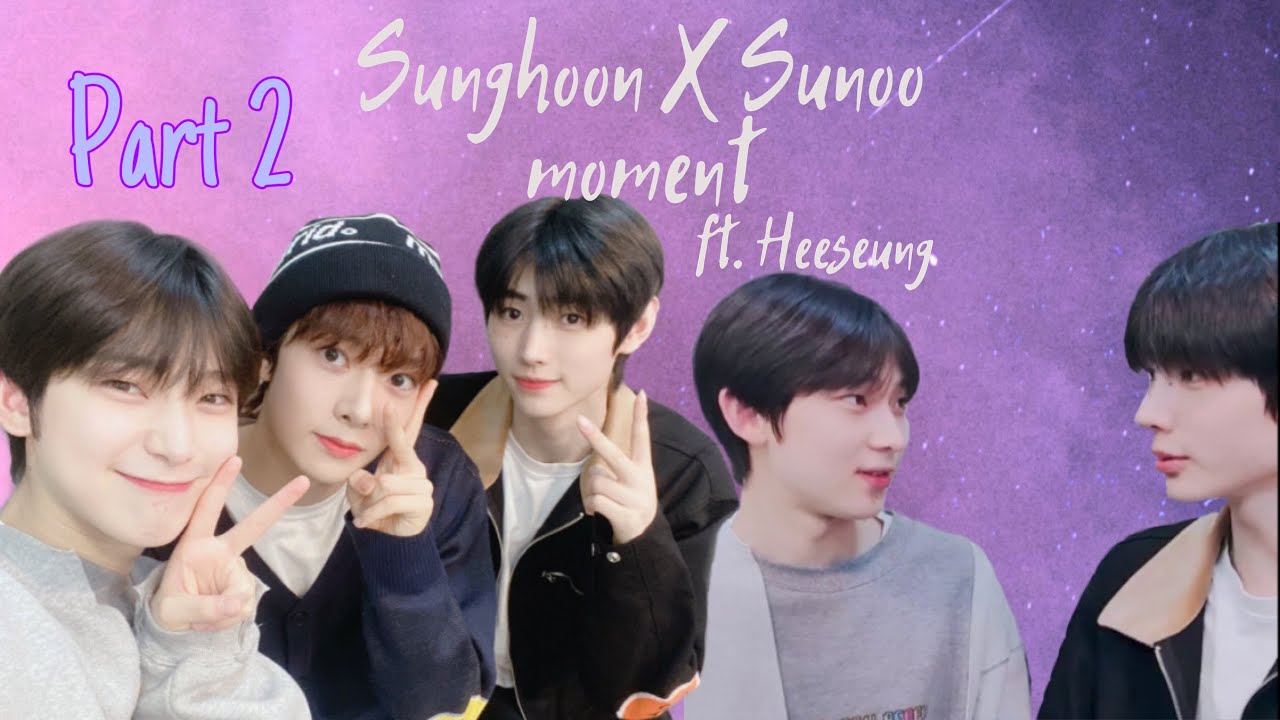 Sunghoon X Sunoo moment | Part. 2 Vlive (ft. Heeseung)