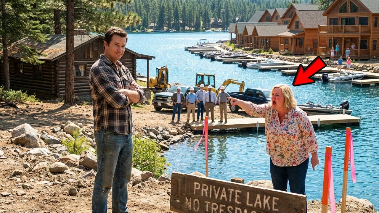 HOA Put 112 Vacation Rentals on My Lake—Let Them Finish Building Then Showed Them the Property Line