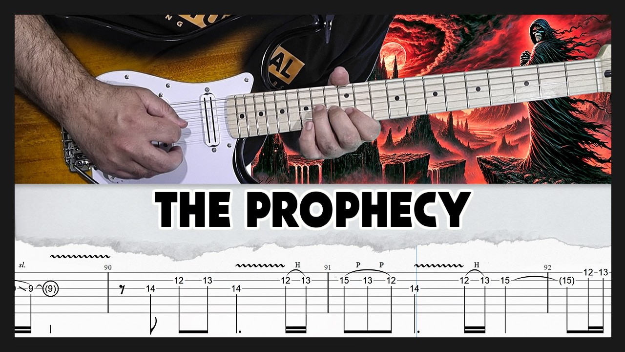 Iron Maiden | The Prophecy | TAB | Guitar Cover | Lesson