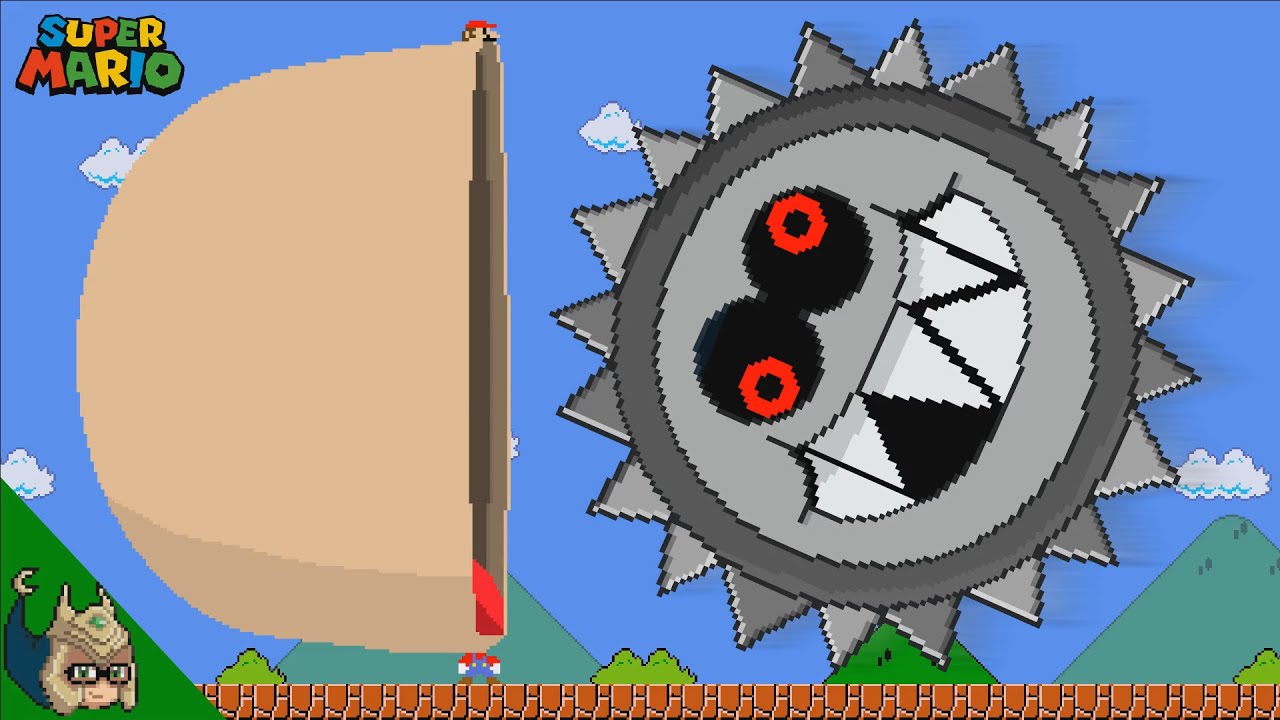 Mario's Ultimate Power Save the Kingdom God Mode Grrrol Calamity (Game ANIMATION)