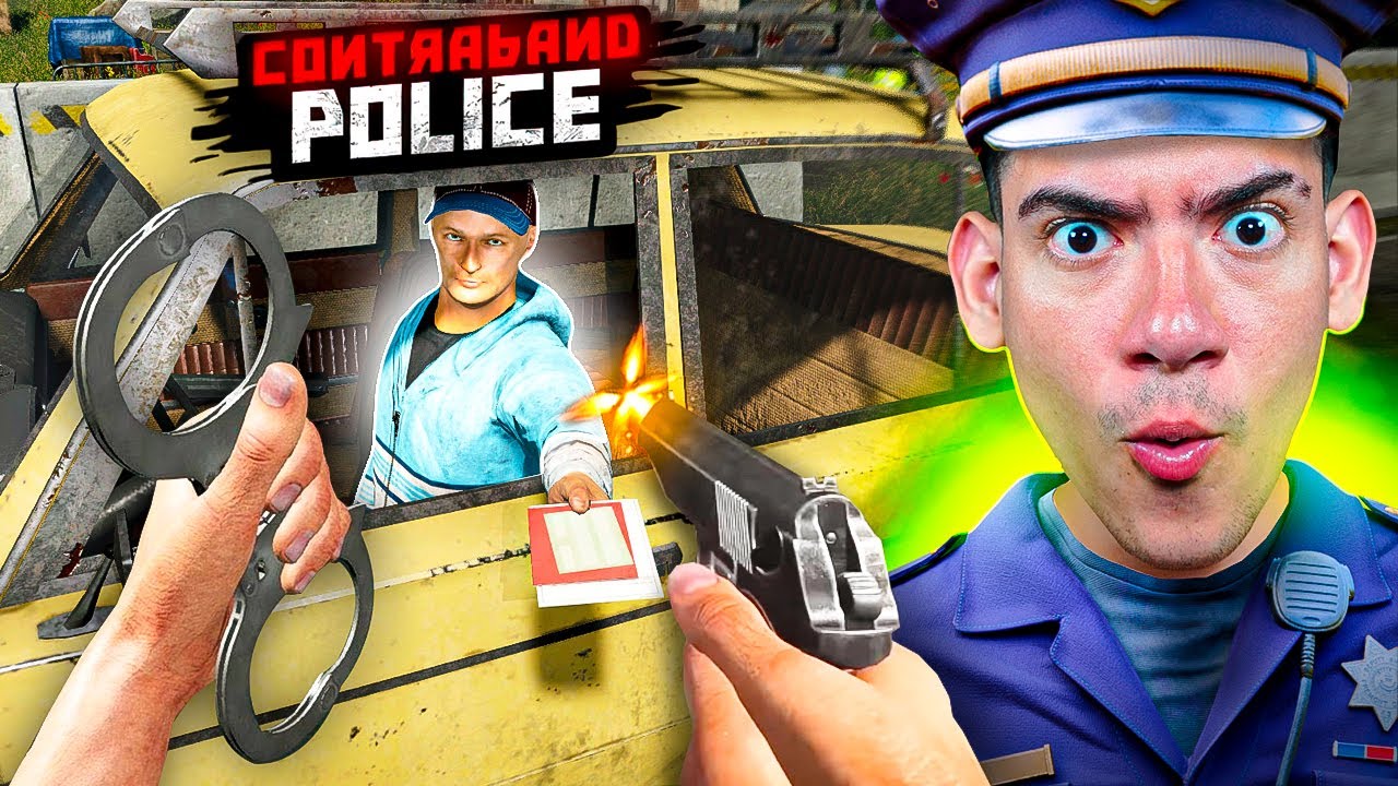 ME CONVERTI EN UN POLICIA FRONTERIZO Y ENCONTRE COSAS MUY PROHIBIDAS 😱 !! | TheDonato