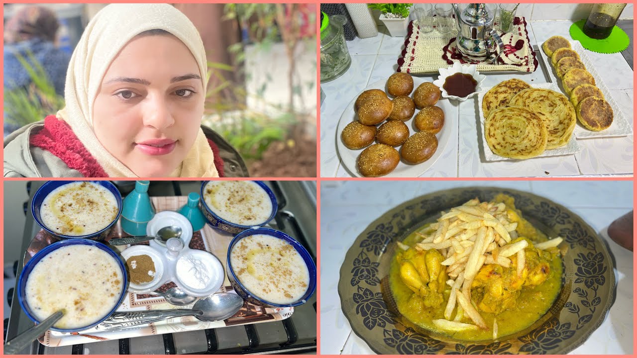 روتين يومي مع طريقة طبخ الكينوا في اطباق يومية حريشات منسمين بالزعتر طبق الكوكلي الرائع