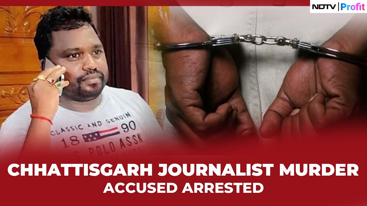 Prime Accused in Chhattisgarh Journalist Suresh Chandrakar's Murder Arrested in Hyderabad