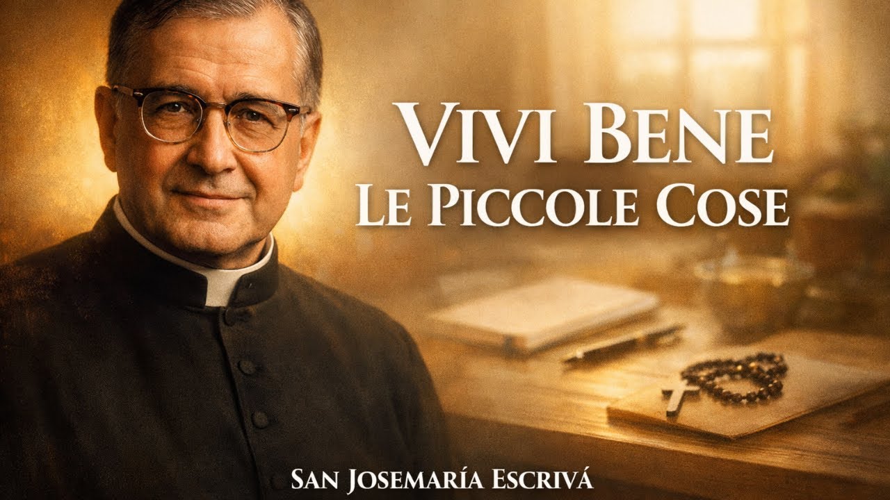 VIVI BENE LE PICCOLE COSE – SAN JOSEMARÍA ESCRIVÁ