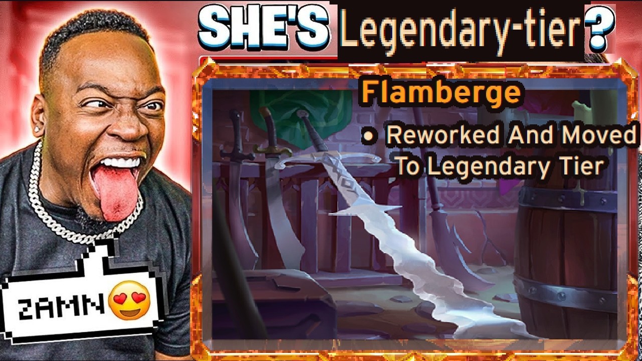 (The Bazaar) New Patch! Flamberge Is A Real Item Now Whaaaaaaaaat
