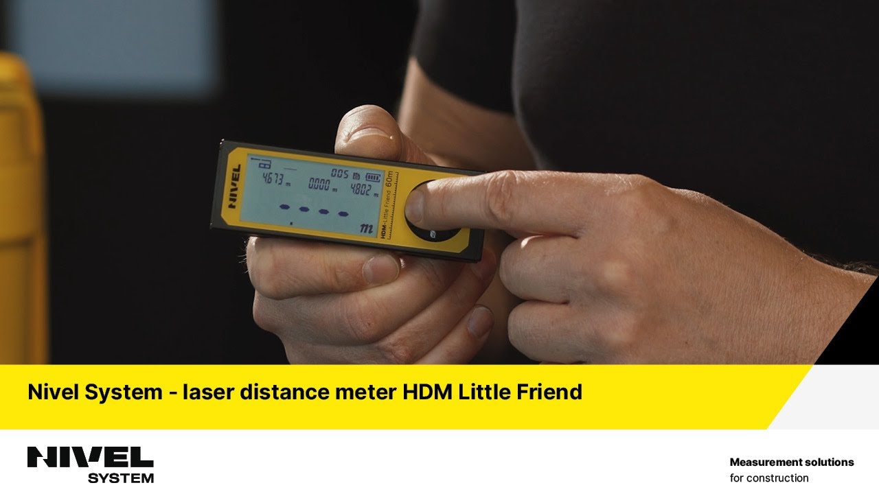Nivel System - laser distance meter HDM-Little Friend (EN)