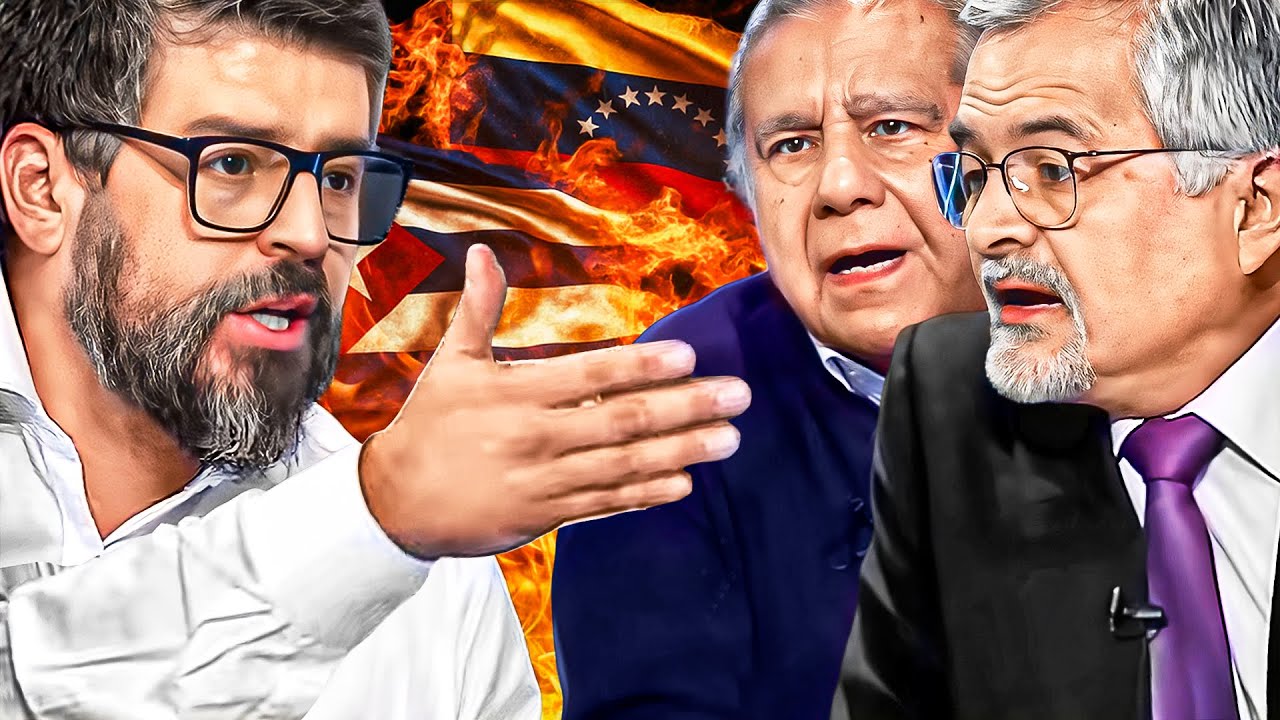 ¡NO LO SOPORTÓ MÁS! PANELISTA ENFRENTA a QUIENES JUSTIFICAN DICTADURAS en CUBA y VENEZUELA