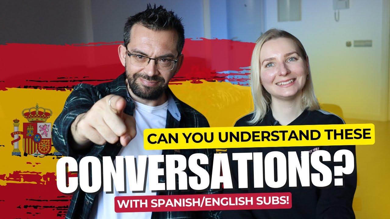 Learn Spanish with These Daily Conversations (SP/EN Subtitles) | Everyday Spanish Listening Practice