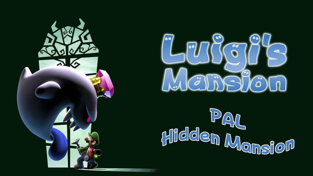 Luigi's mansion PAL Hidden mansion walkthrough