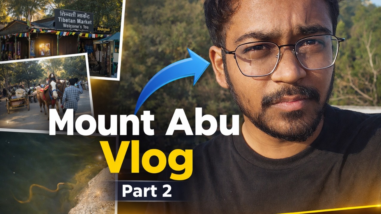 Mount Abu Vlog Part 2 | Nakki Lake Fish & Snake Fight 🐍🐟 | Sunset Point Magic 🌅