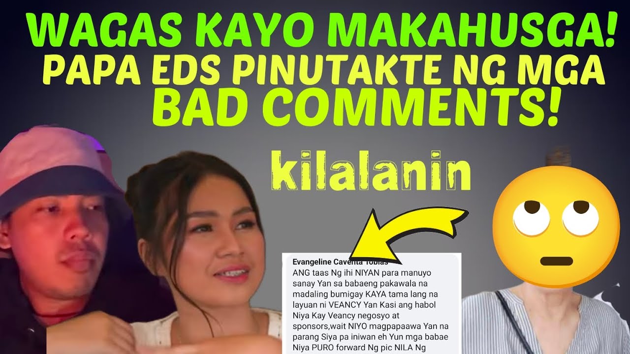 MGA BANAT NG 1 SIDED FANS SOBRA NA! GRABE  NA PANGHUHUSGA KAY PAPA EDS! TEAM KALINGAP