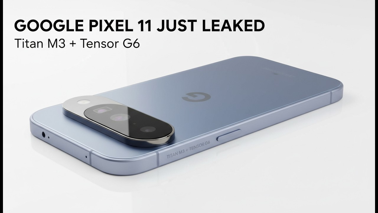 Google Pixel 11 właśnie wyciekł &mdash; wyjaśnienie aktualizacji zabezpieczeń Titan M3 i Tensor G6