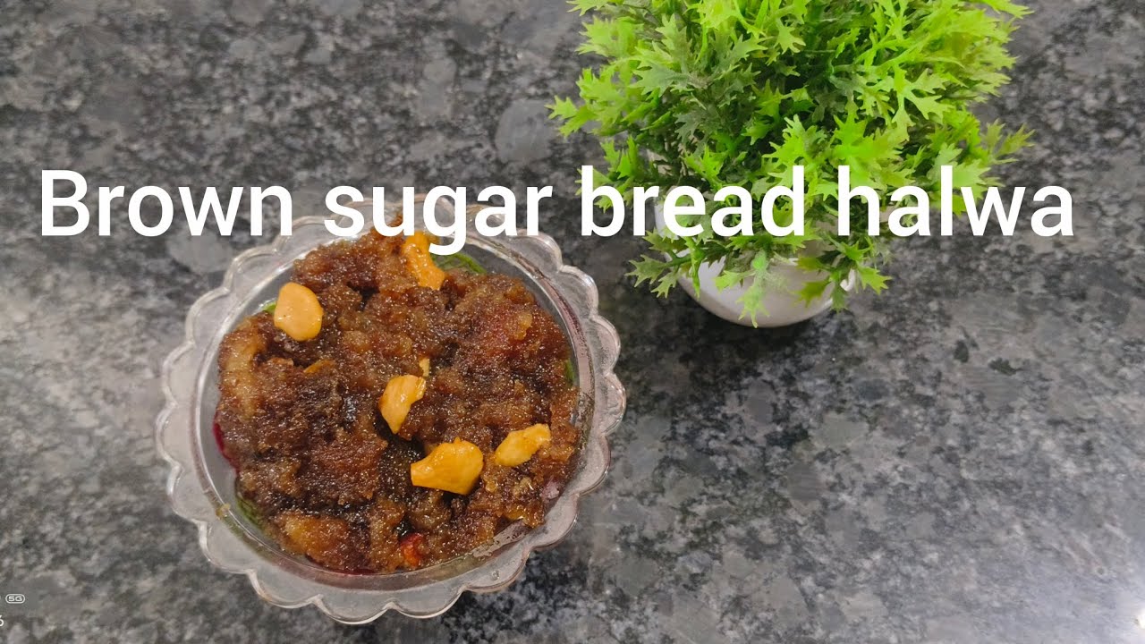 Brown Sugar Bread Halwa Recipe | Easy Bread Sweet in 10 Minutes | Healthy Dessert at Home
