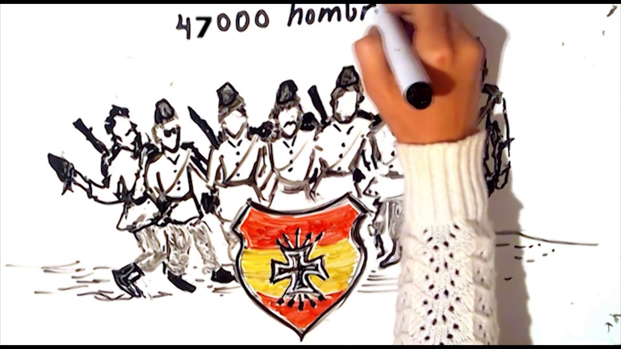 La Historia de la DIVISIÓN AZUL en 5 Minutos // +HD