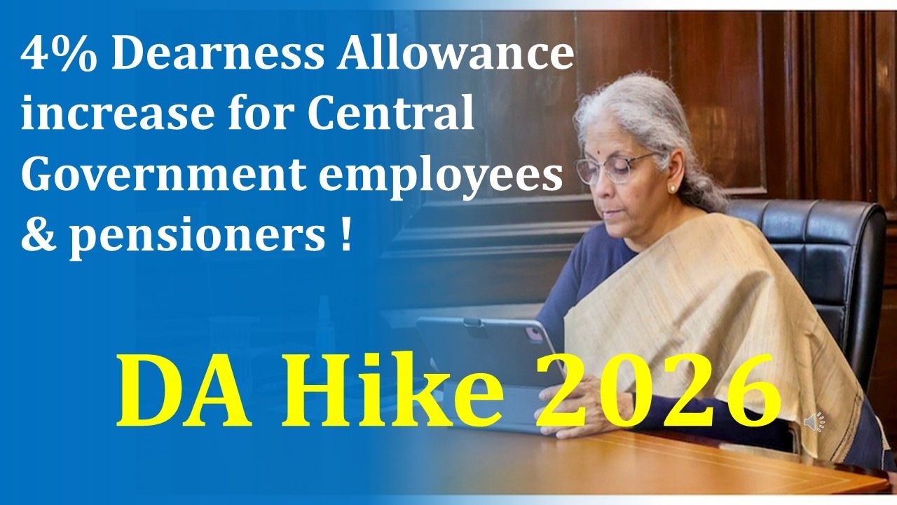 DA Hike 2026 #centralgovernment #employees #government #governmentjobs