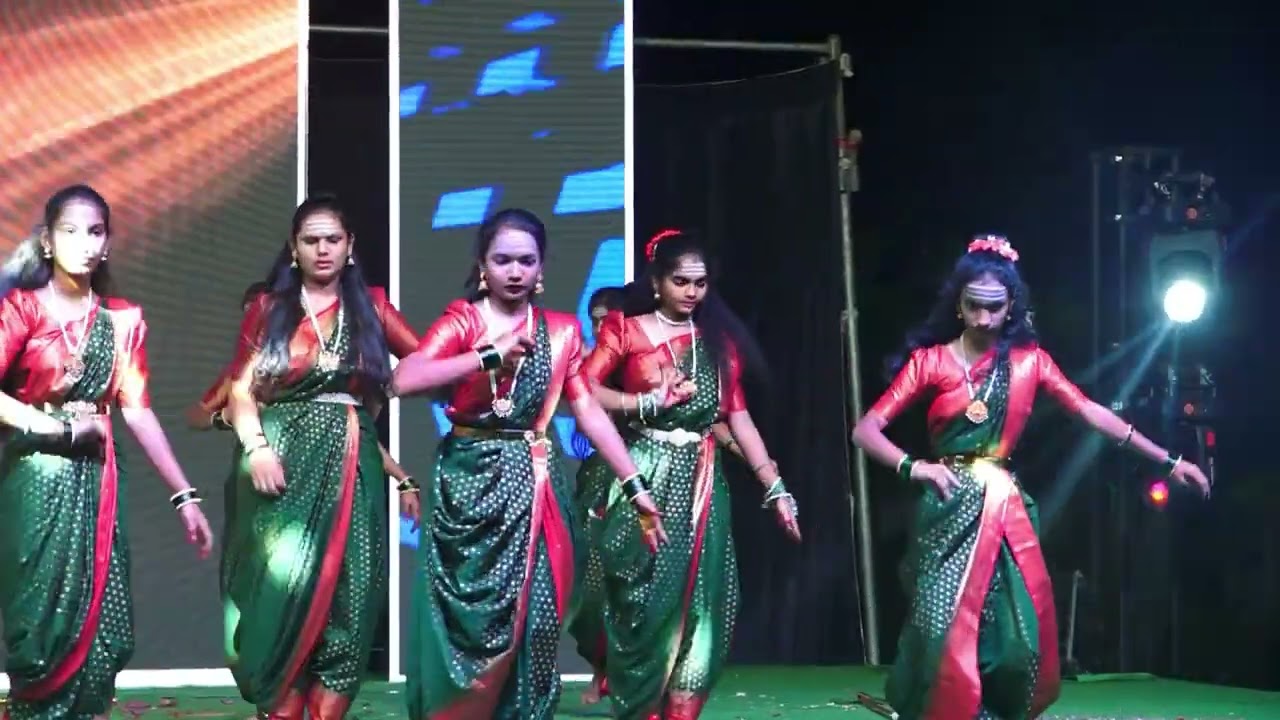 Om namah shivaya song dance performance by 8th girls 