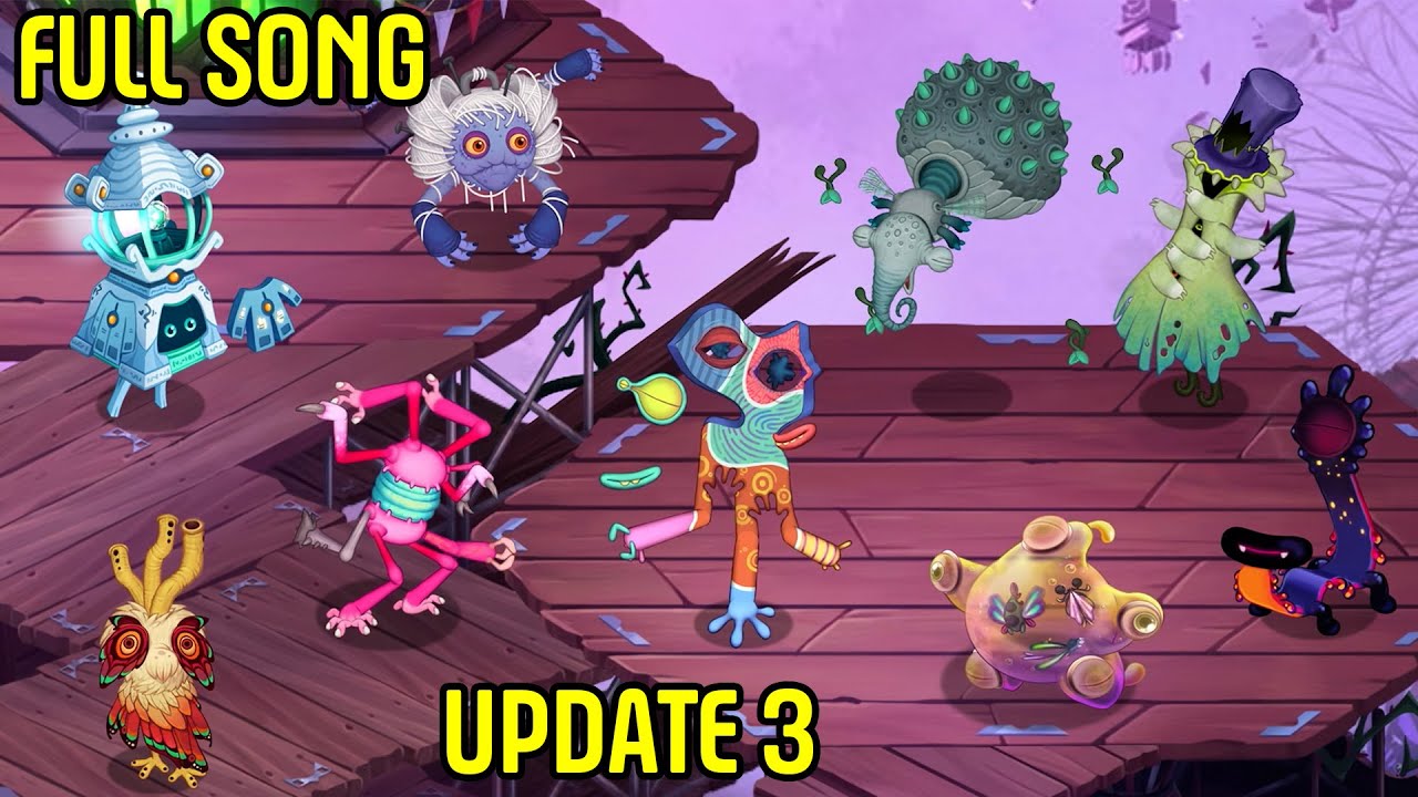 Paironormal Carnival Update 3 Full Song + Major Illost (My Singing Monsters)