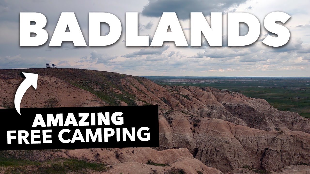 AMAZING free dispersed camping, wildlife, & van life in the Badlands (Pt 2)