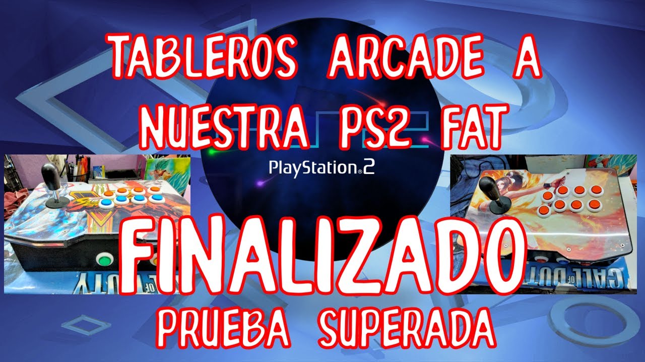 TERMINADO. TableroS Arcade para PS2 FAT.