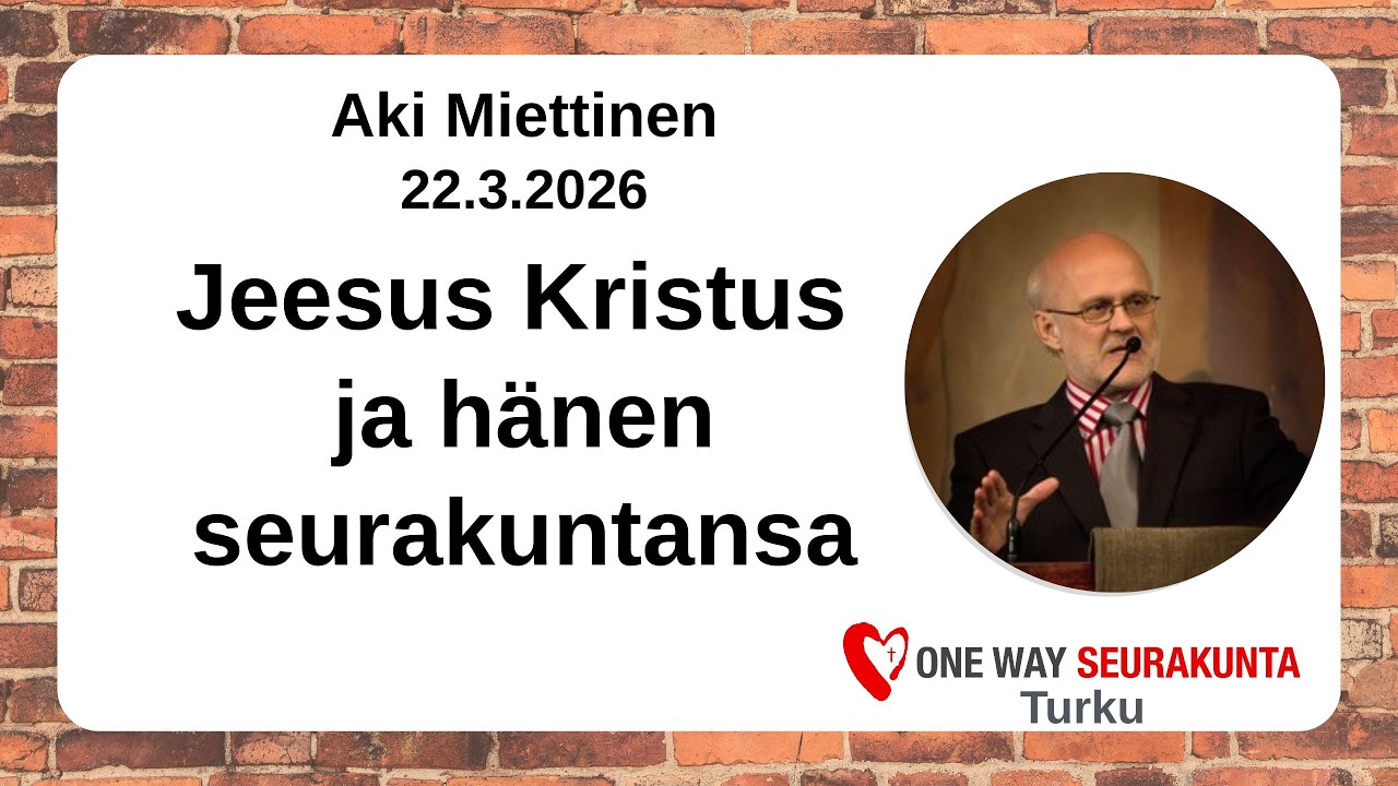 Aki Miettinen - Jeesus Kristus ja h&auml;nen seurakuntansa.