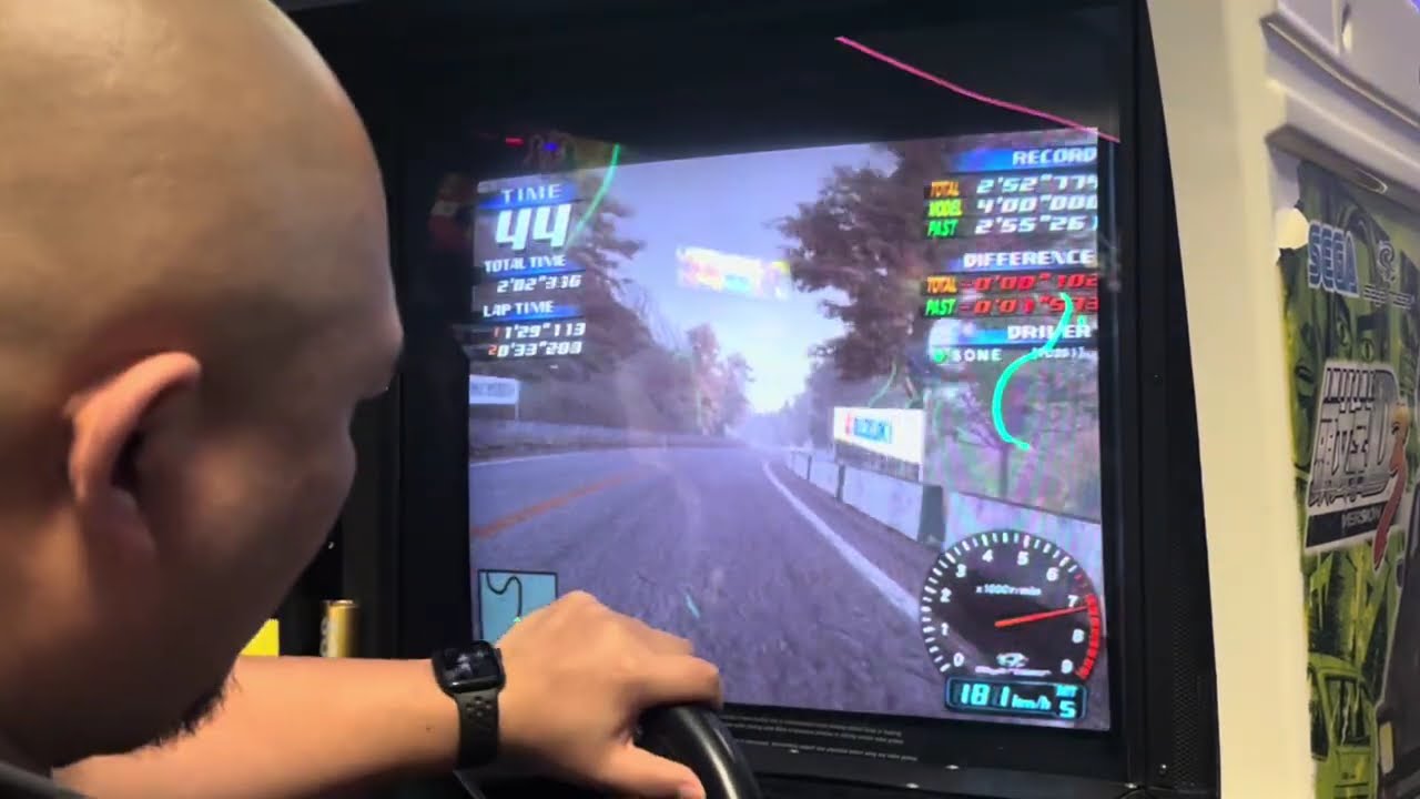 [D3] Initial D Version 3/ 頭文字D3 SONE (FD3SV) USUI CCW WET @Arcade_Replay 2’52”948